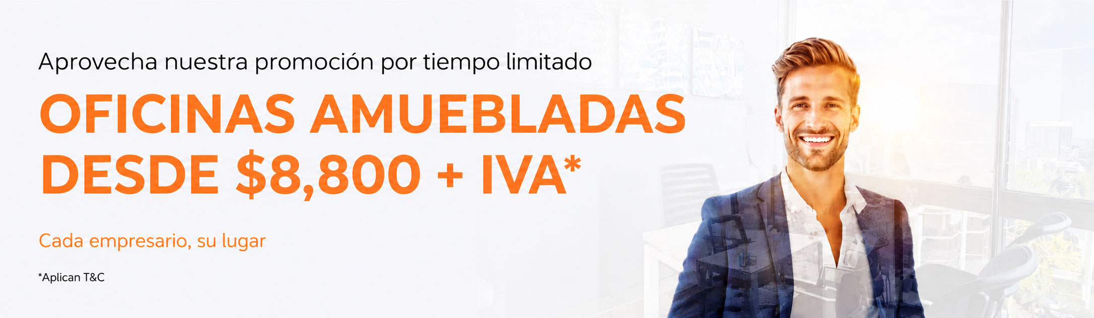 oficinas amuebladas banner